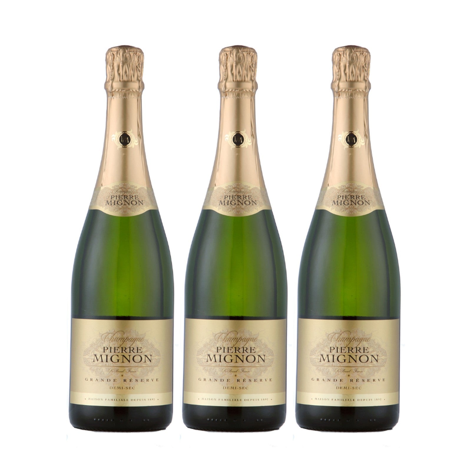 Champagne Pierre Mignon Grande Reserve DEMI SEC