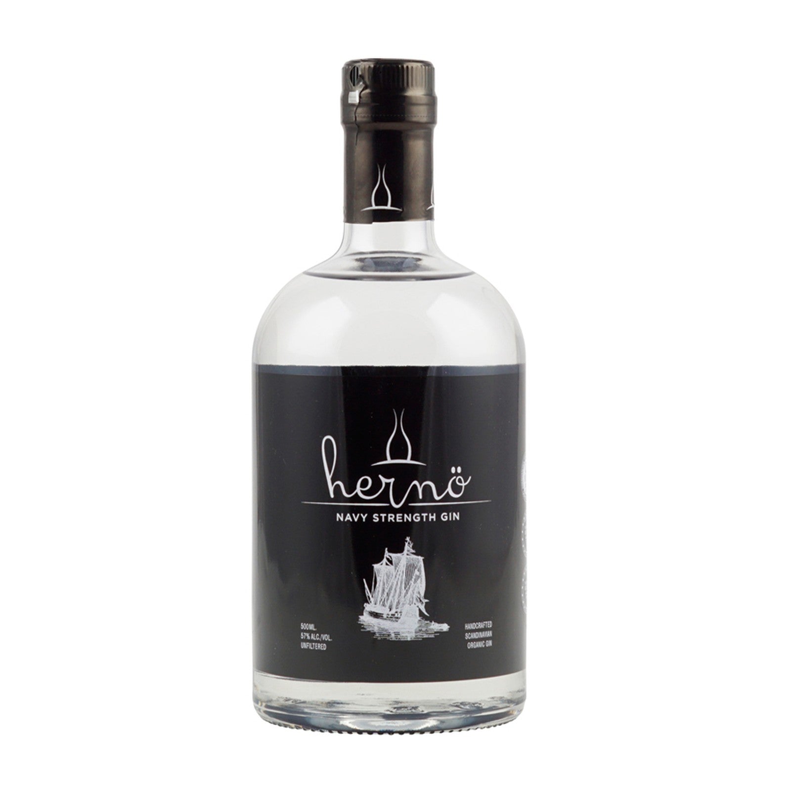 Hernö Øko Navy Strenght Gin 50cl. 57% Herno