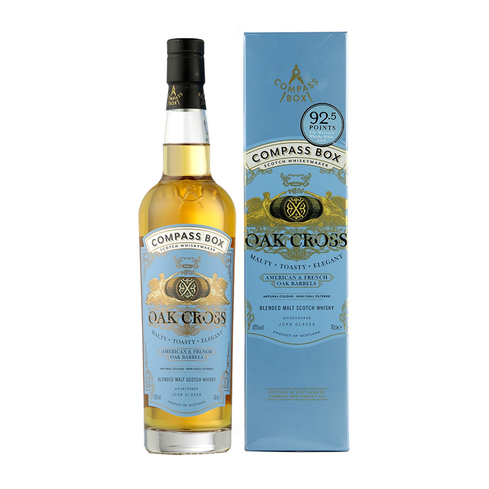 Compass Box OAK CROSS Scotch Malt Whisky 70cl 43%