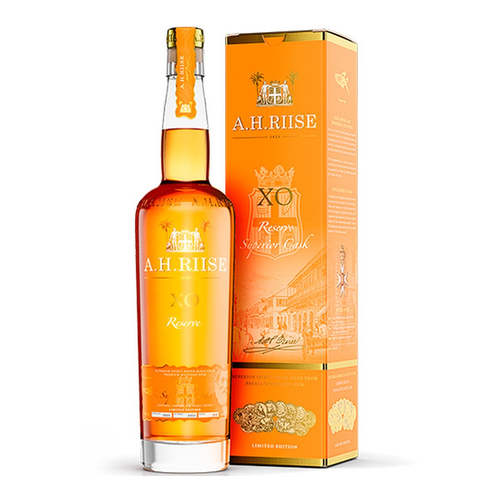 A.H. Riise XO Reserve Superior 40% 70 cl.