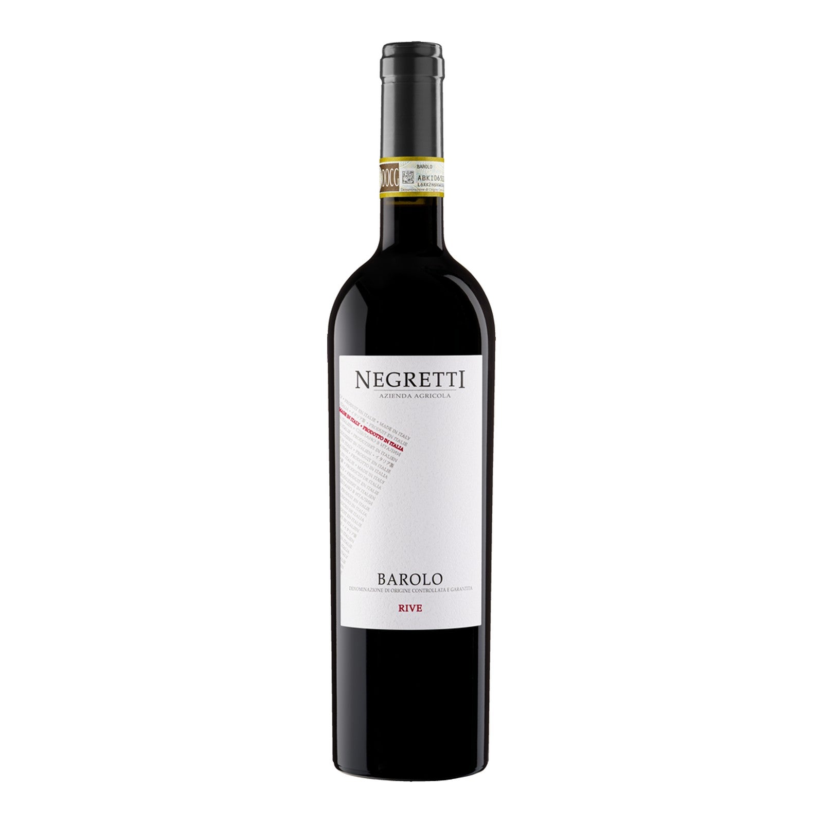 Az Agr Negretti Barolo 2014 Cru Rive DOCG La Morra