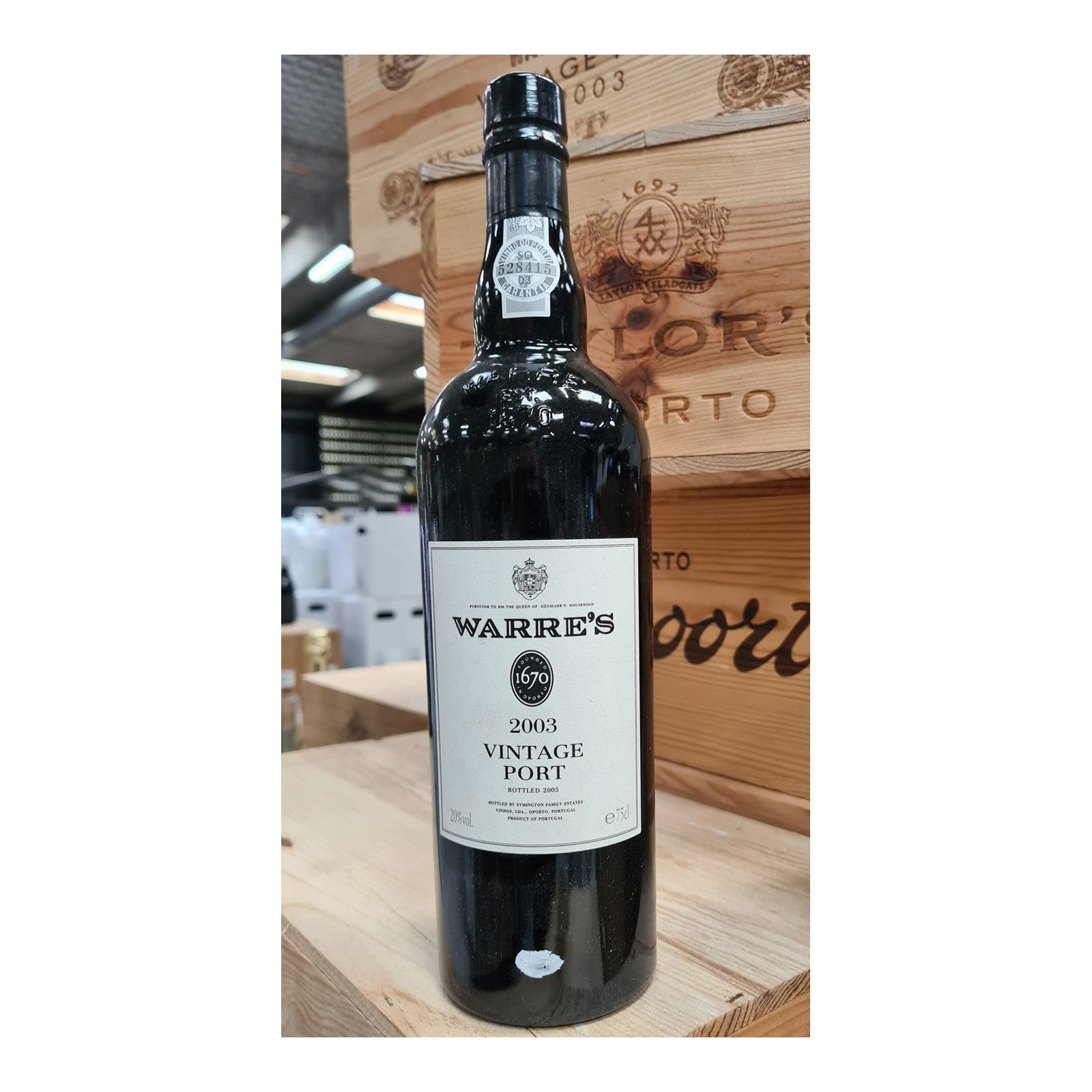 Warre's Vintage port 2003