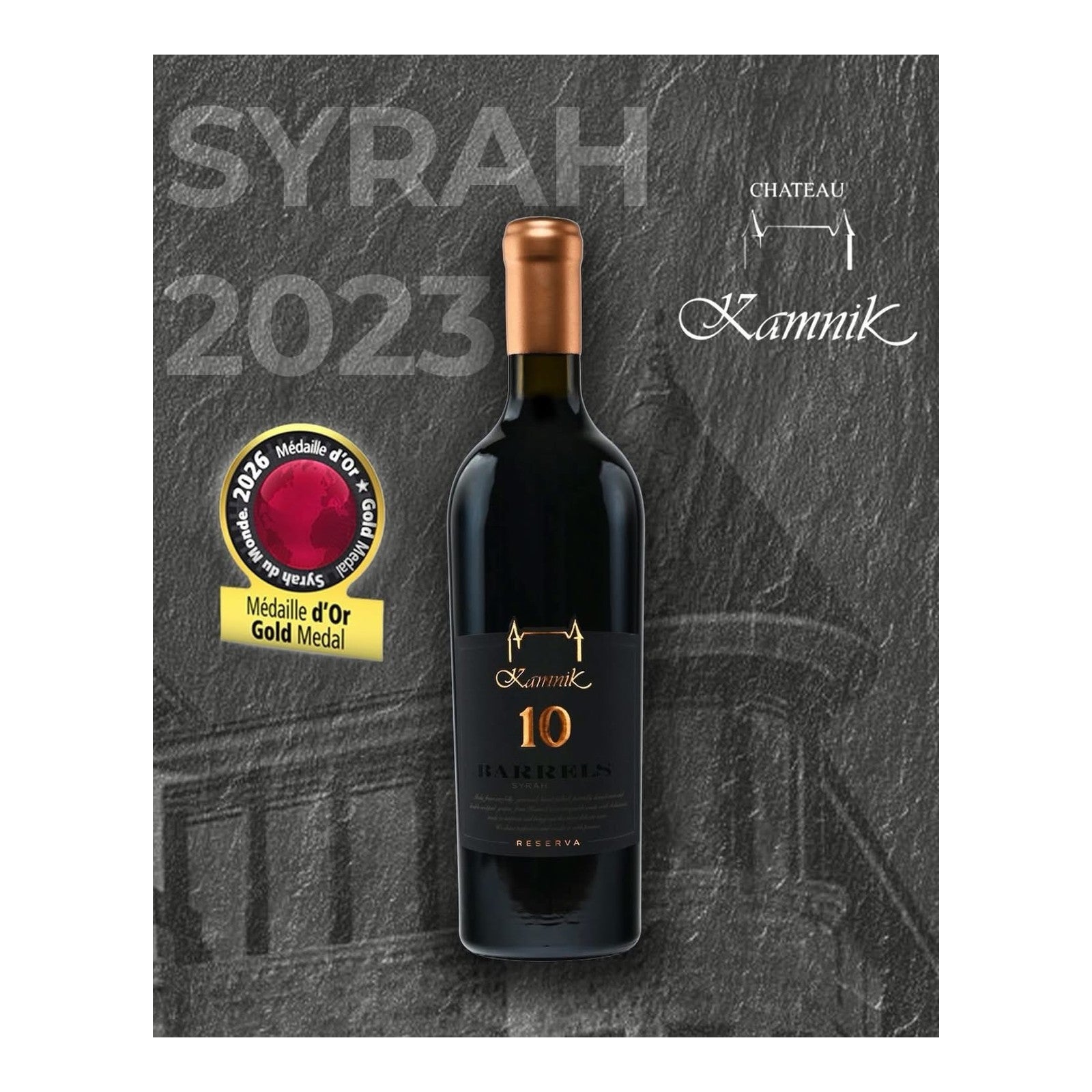 Chateau Kamnik Ten Barrels Syrah