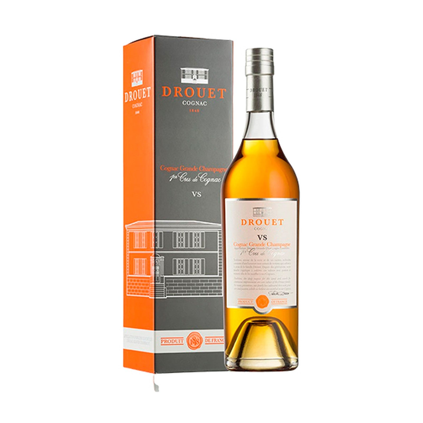 Drouet Grande Champagne Cognac 1.Cru VS 70 cl.