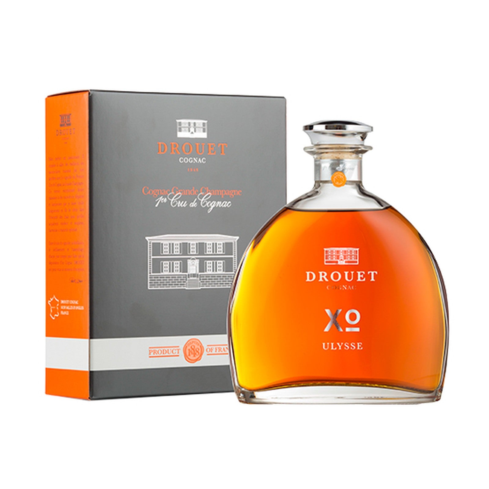Drouet XO Cuvee ULYSSE Cognac XO 20 års i karaffel