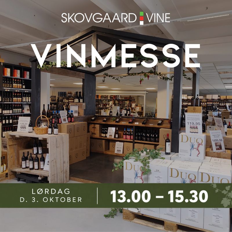 Vinmesse 3. oktober Kl. 13.00-15.30